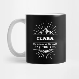 Clara The Woman The Myth The Legend Mug